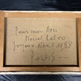 Pierre PERESS (1919-1990) Notre-Dame de Paris, Oil on canvas 1980's