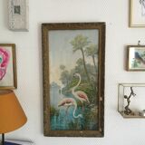 Tableau pastel ancien
