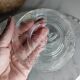 Coupelles anciennes en verre