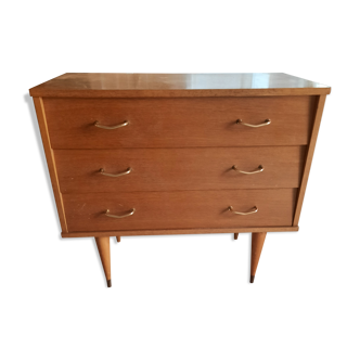 Chest of drawers year 60 foot spindle