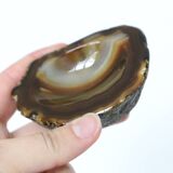Ashtray or empty pocket in brown marble, vintage