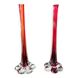 Vases soliflore Murano