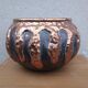 Cache-pots art déco dinanderie en cuivre signé Jean Goardere vers 1930