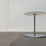 Postmodern side table from the Drift series by Walter Knoll, 1990s.