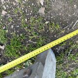 Farm table guinguette and wooden trestles