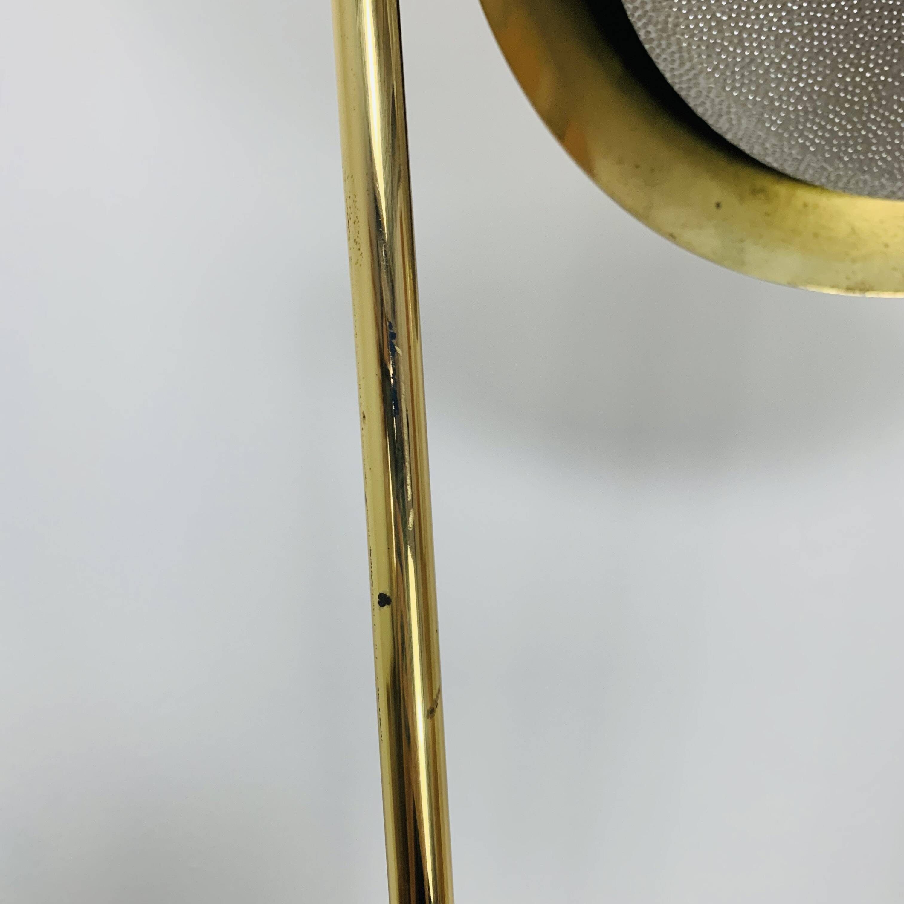 Victory Floor Lamp by Studio Artoff, Gold Brass, 1980s
