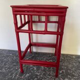 Vintage bamboo stool