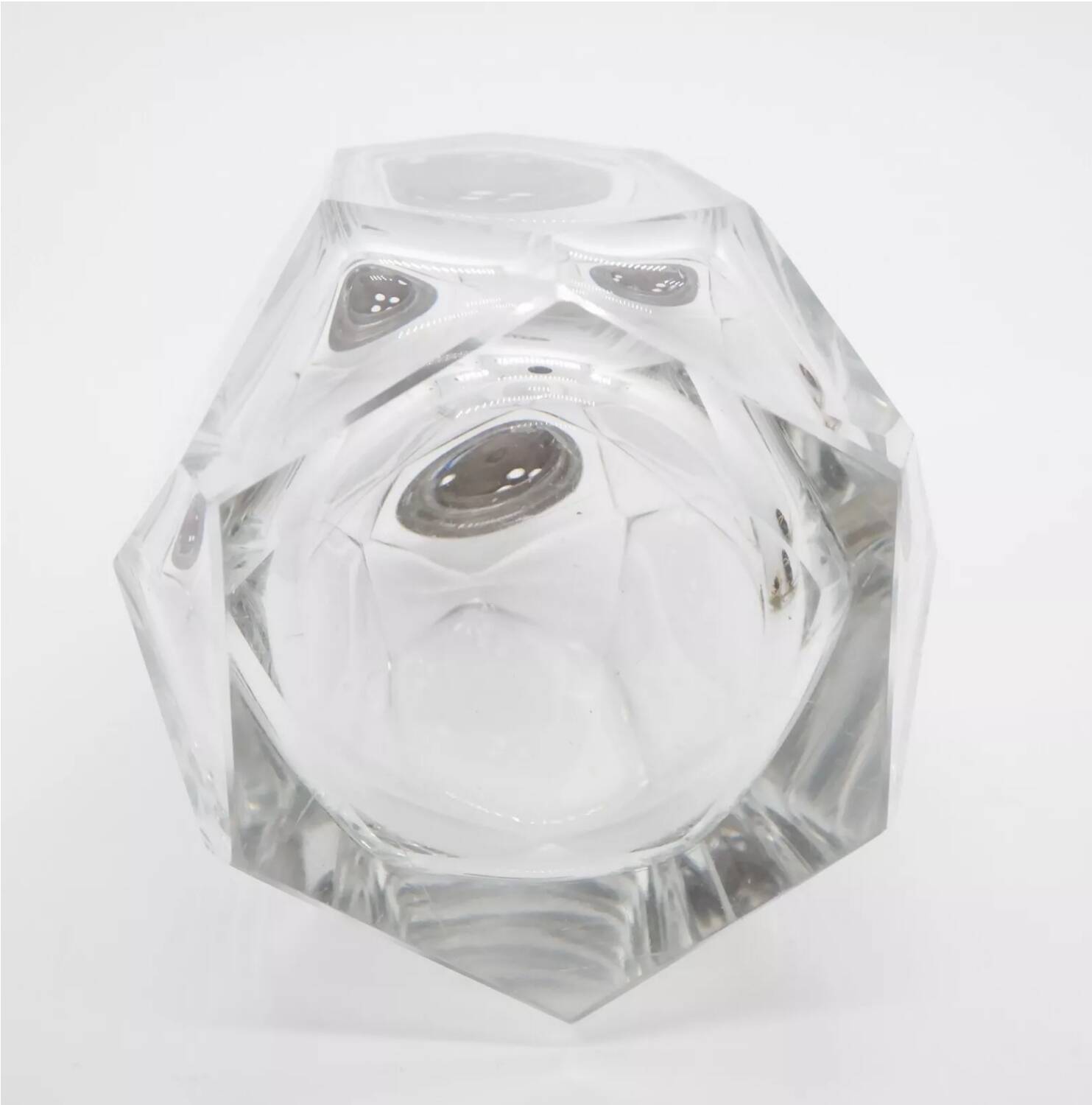 Saupoudreuse sucrier en cristal epns