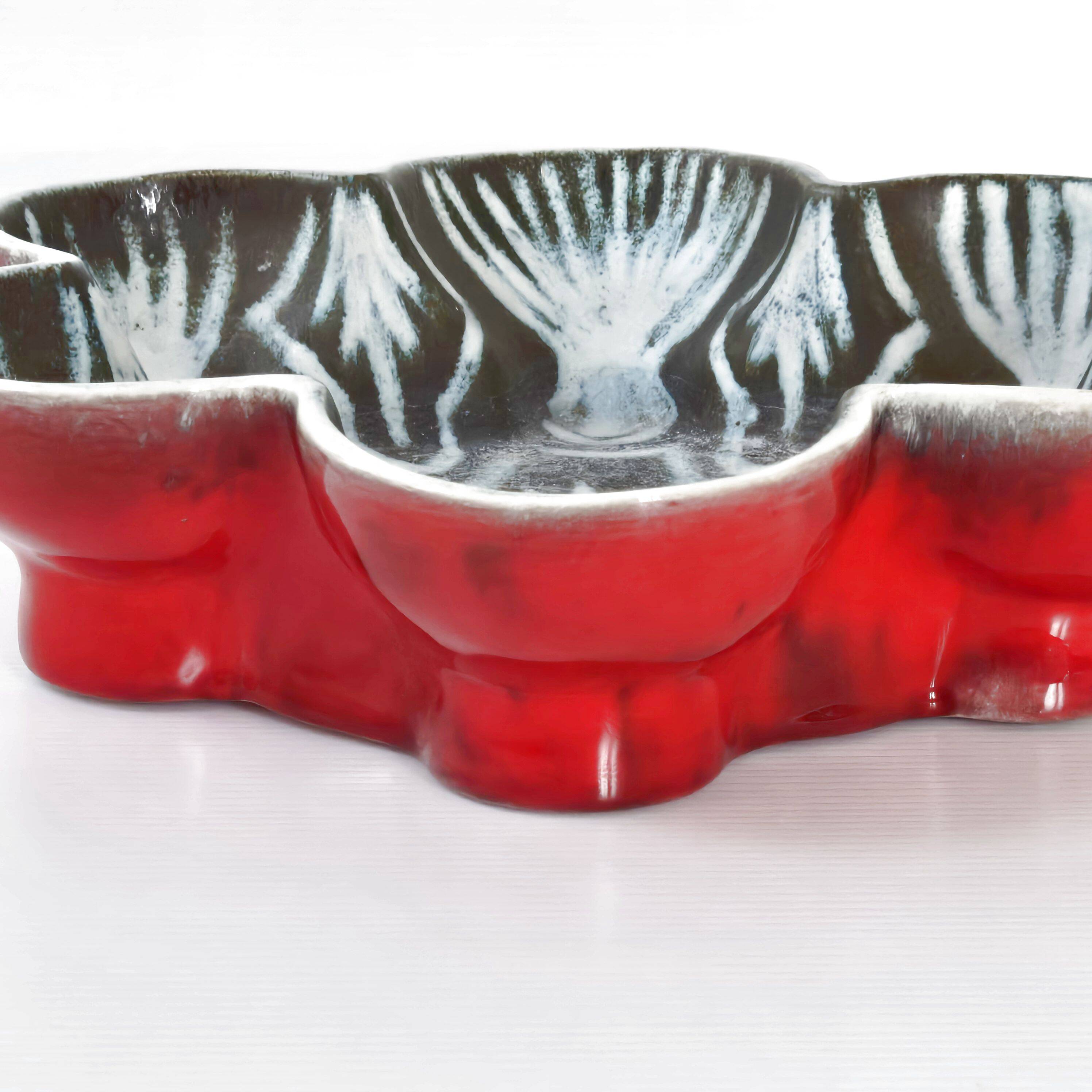 Vintage 1960s R. Weill ceramic bowl