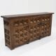 Spanish Brutalist Sideboard solid wood