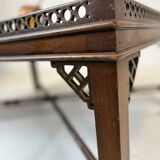 Mahogany Chinese cocktail table