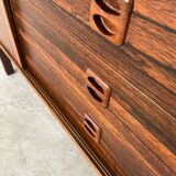 Vintage retro Danish mid-century rosewood sideboard by Kai Winding 1960s