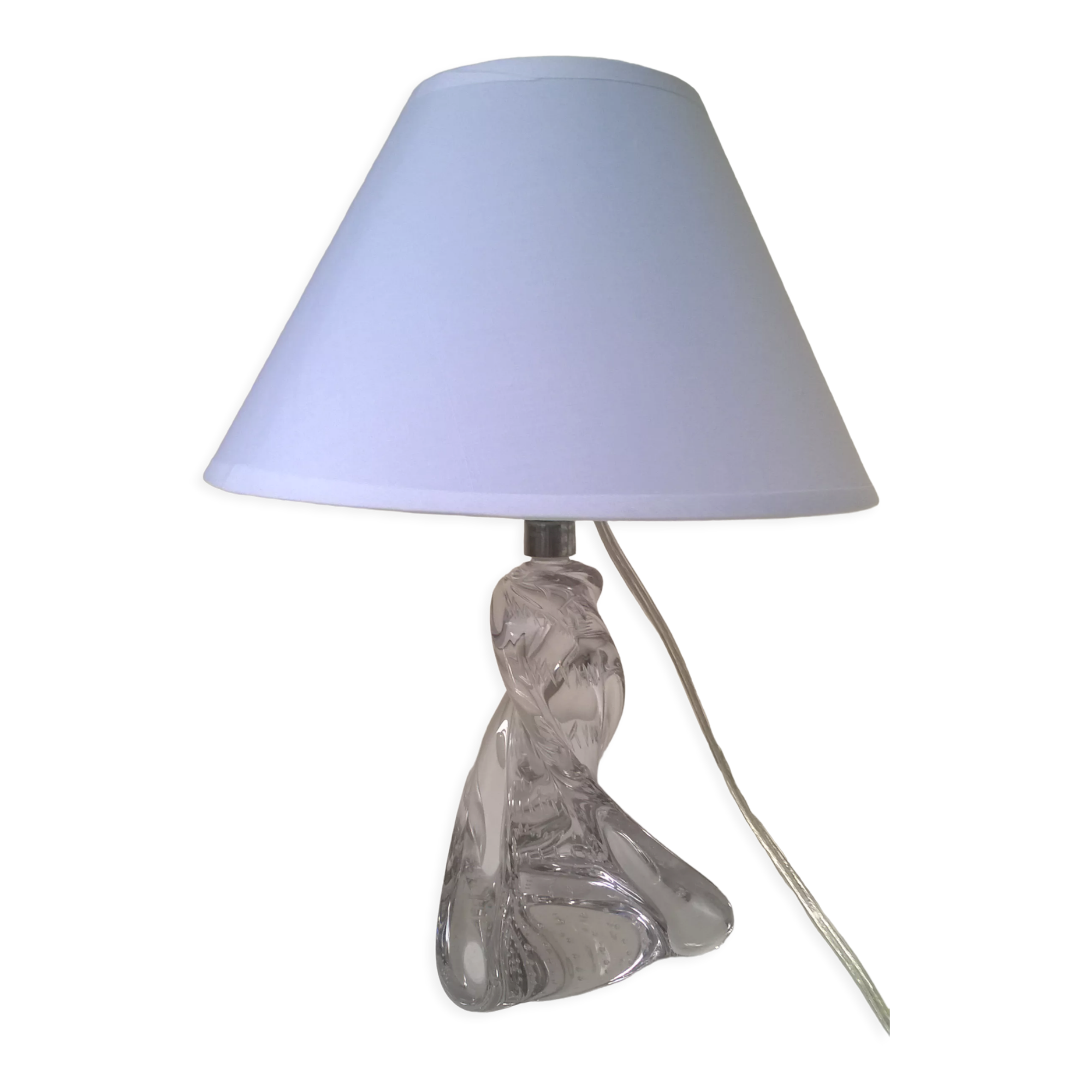 Murano ball glass lamp