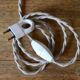 Rope and sandstone lamp