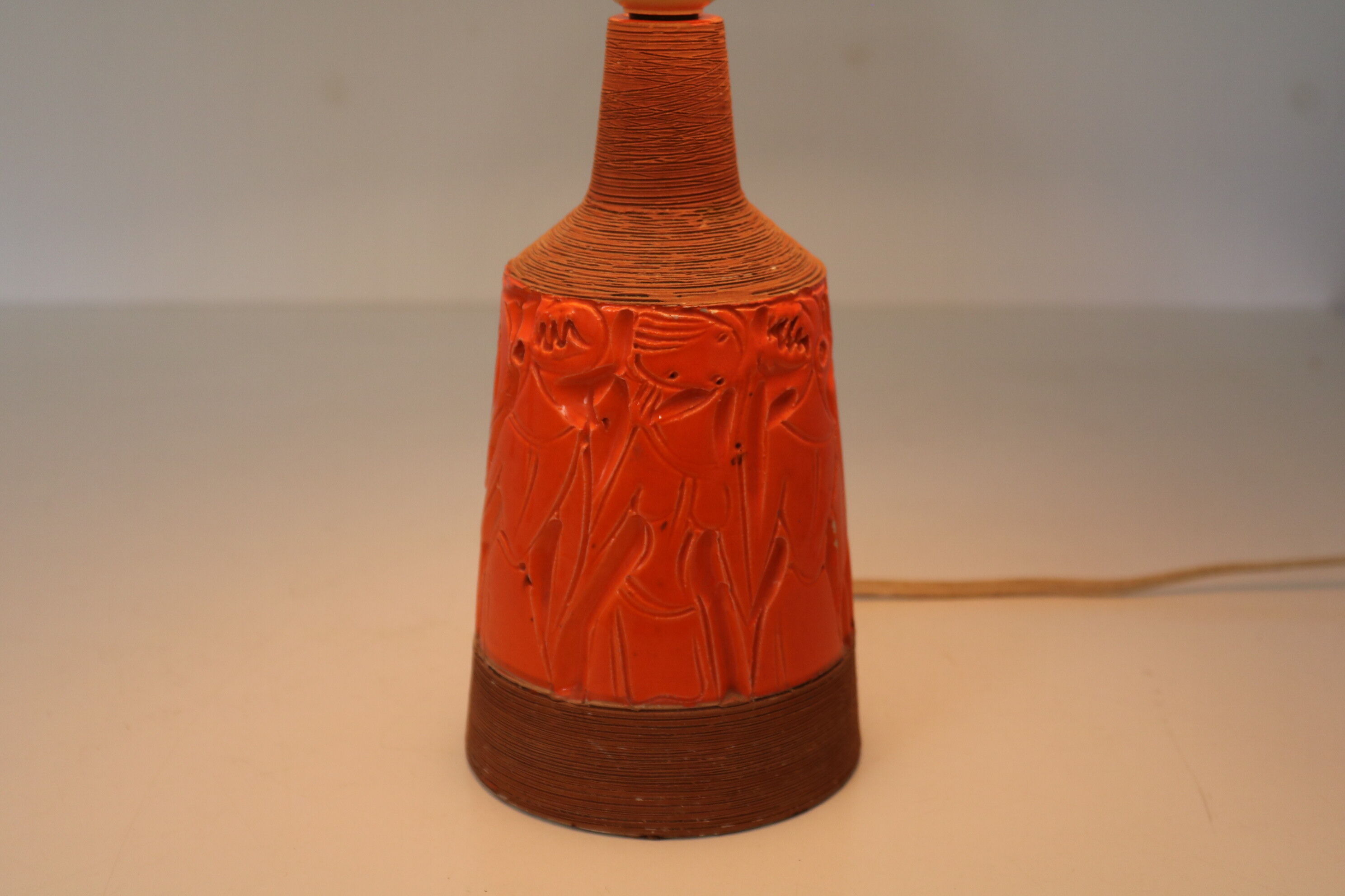 Ceramics table lamp by Fratelli Fanciullacci, Italy 1960