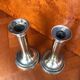 Pair of antique brass candlesticks