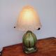 Bronze Art Nouveau lamp signed by Albert Marionnet (1852-1910)