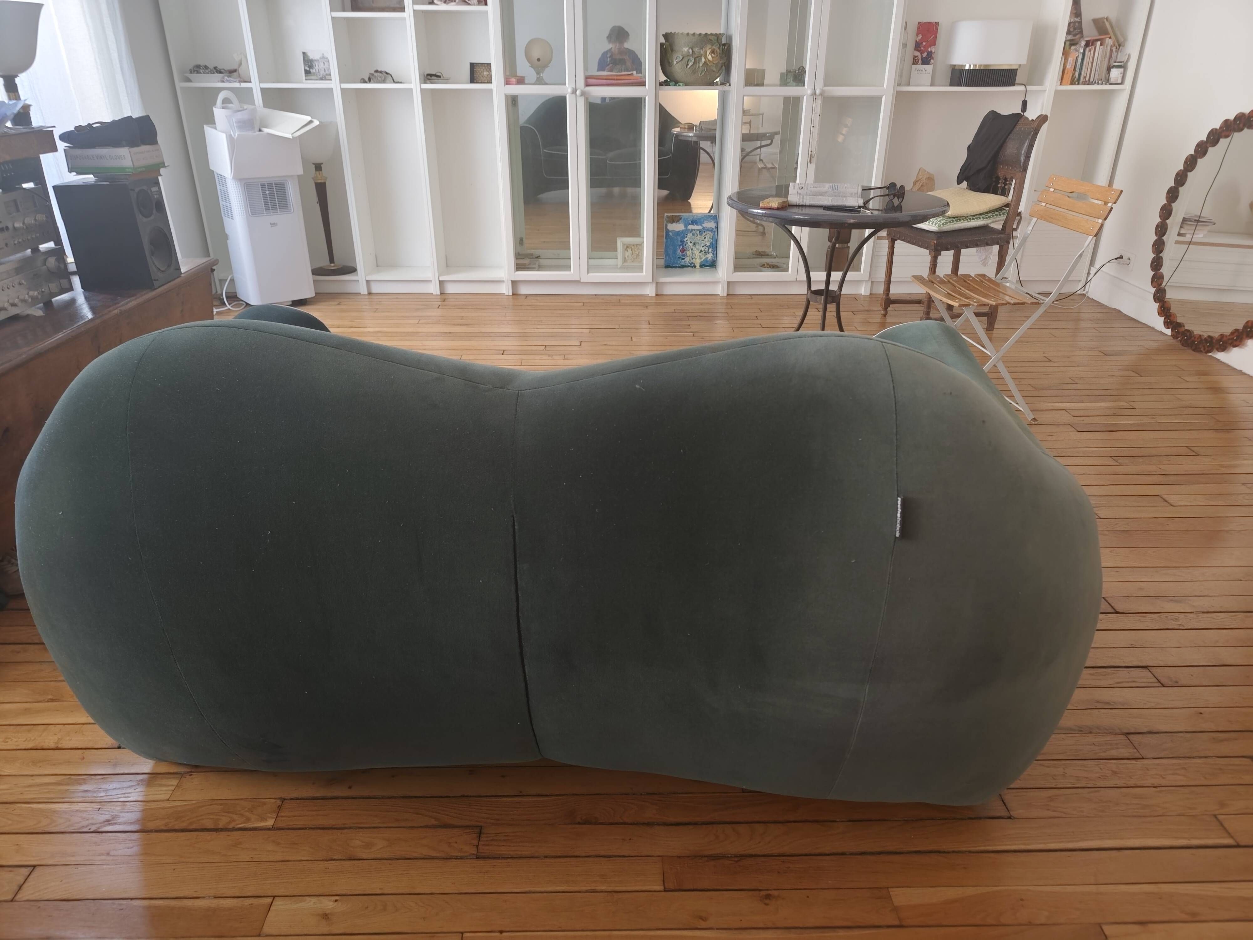 Two-seater sofa by Roche Bobois designed by Christian Lacroix purchased in 2019.