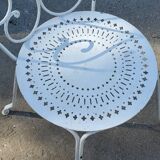 Wrought iron garden furniture