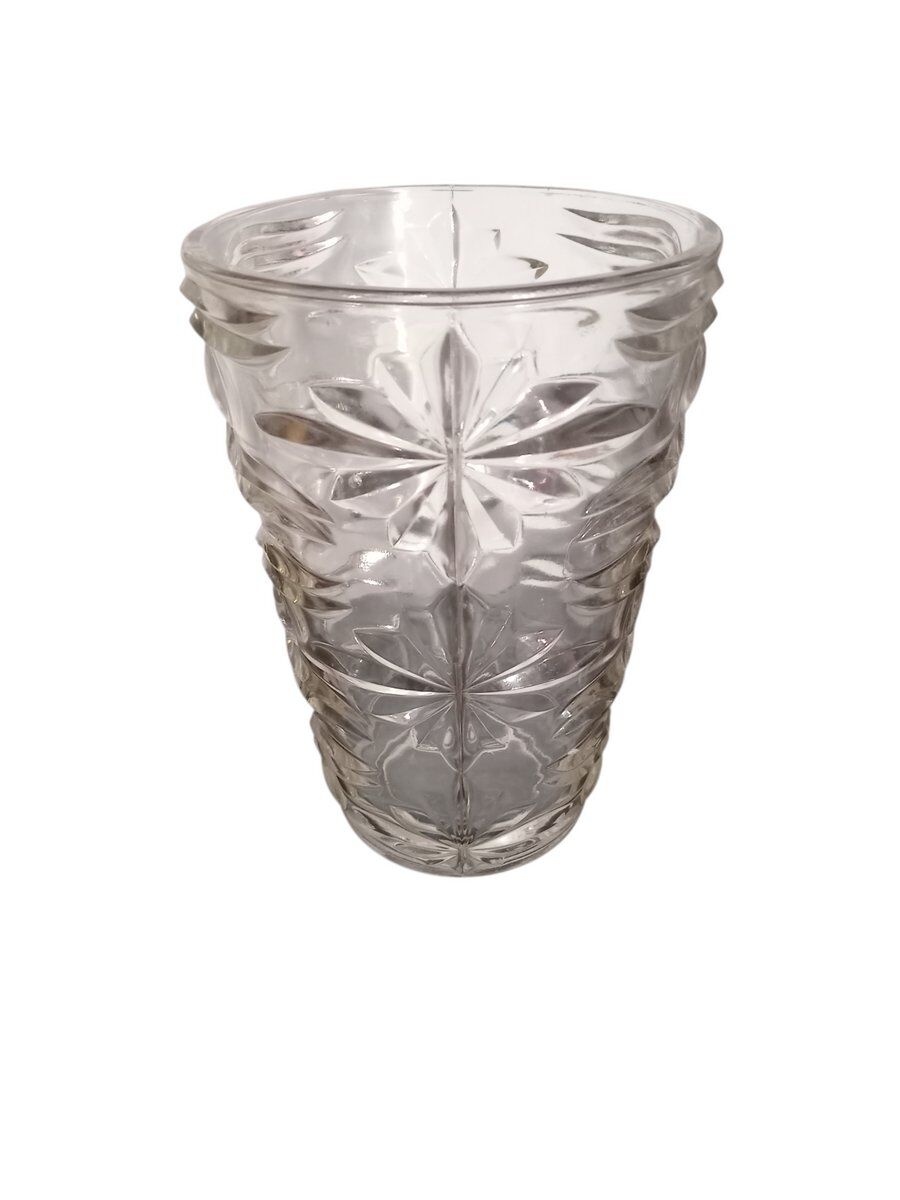 Vase en verre vintage par Fidenza Vetraria, années 1970