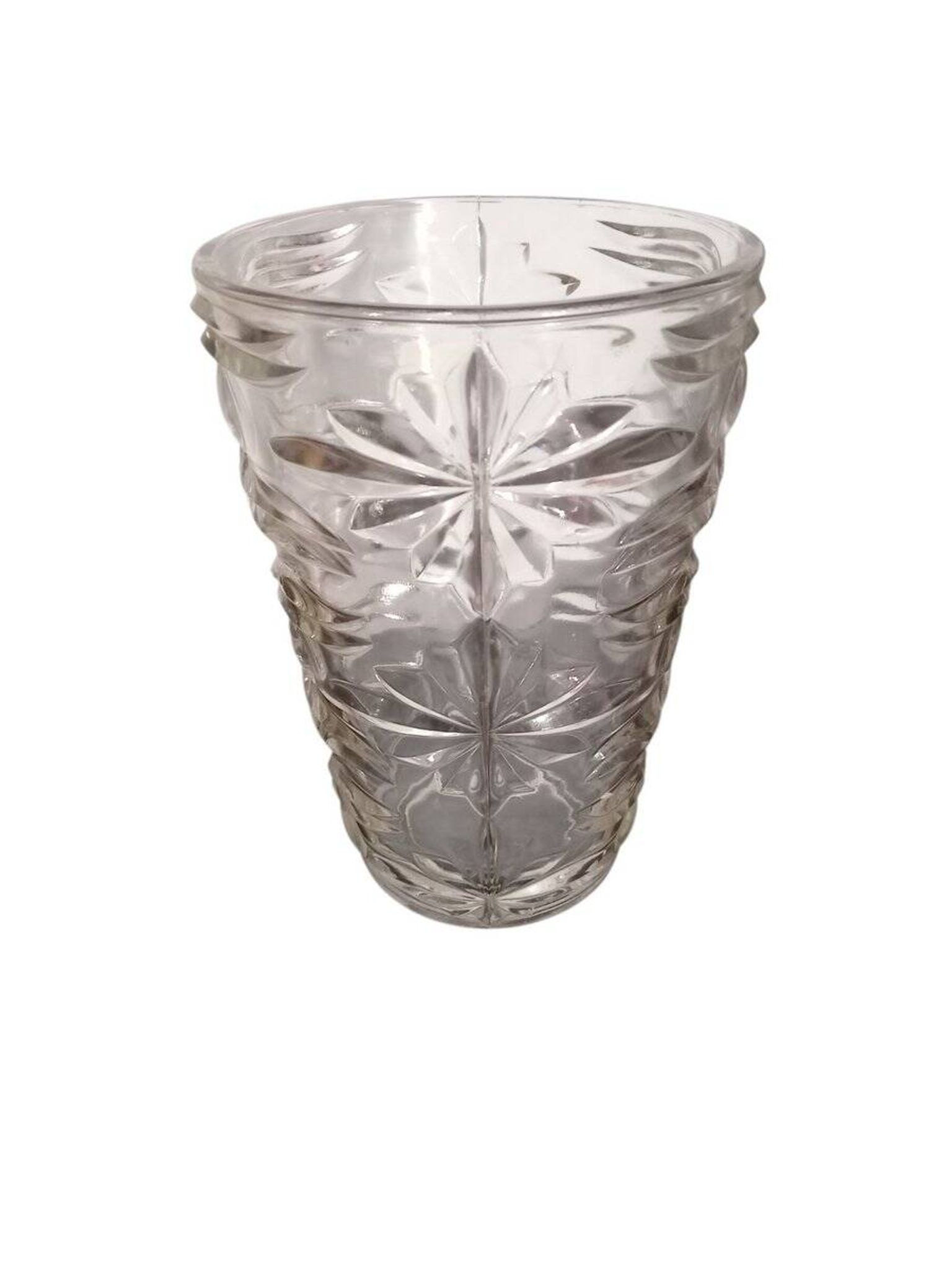 Vintage glass vase by Fidenza Vetraria, 1970s