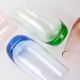 Set of 4 Italian Colorful Glasses, 1980s