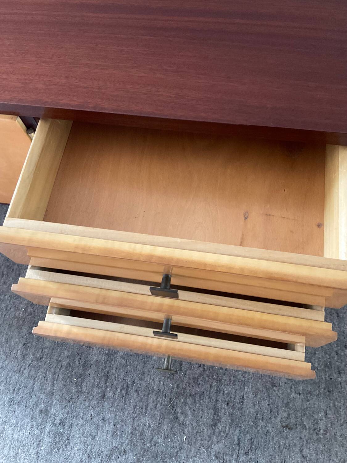 Vintage teak TV cabinet sideboard from the 60s and 70s