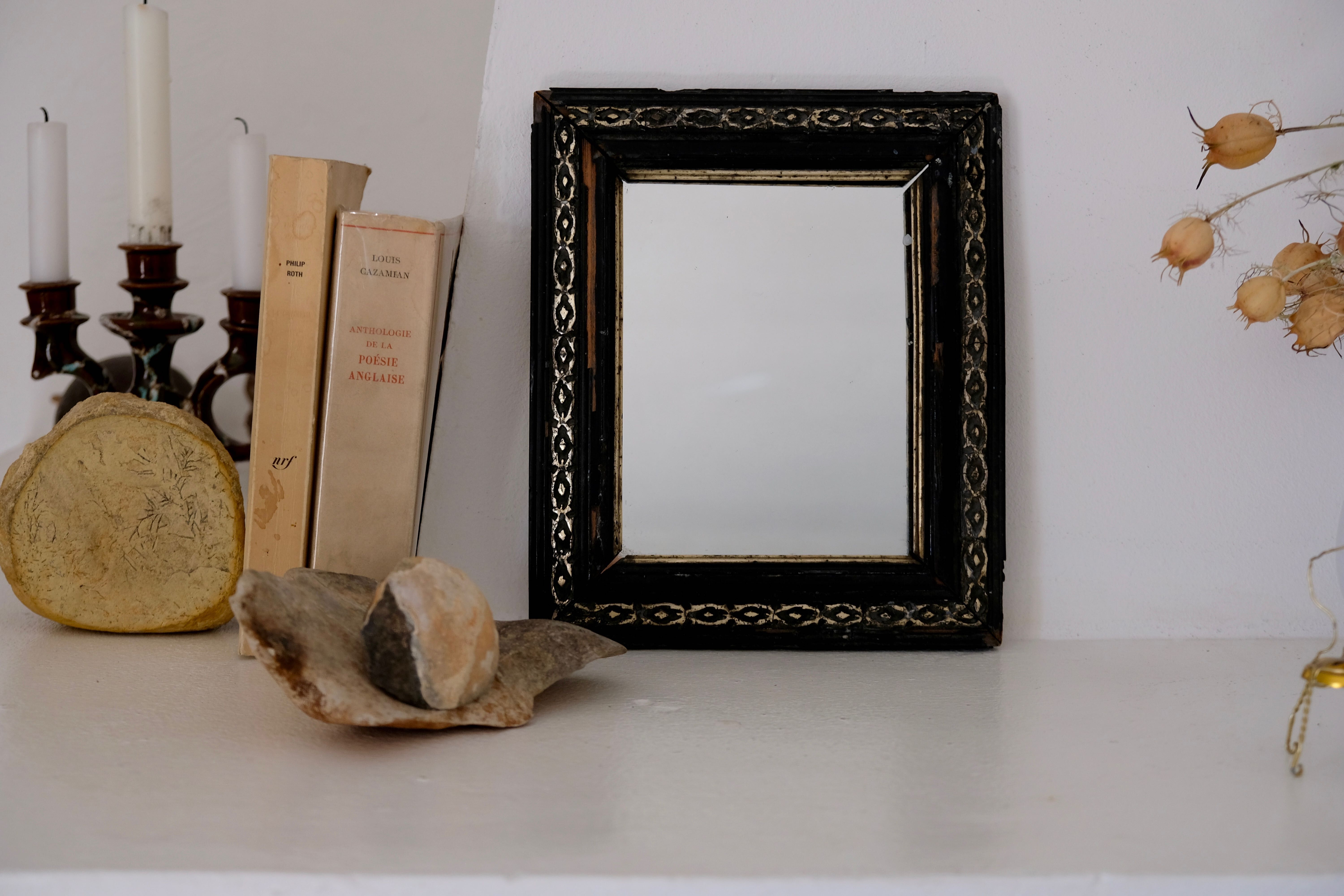 Ancient mirror Napoleon III 19th century