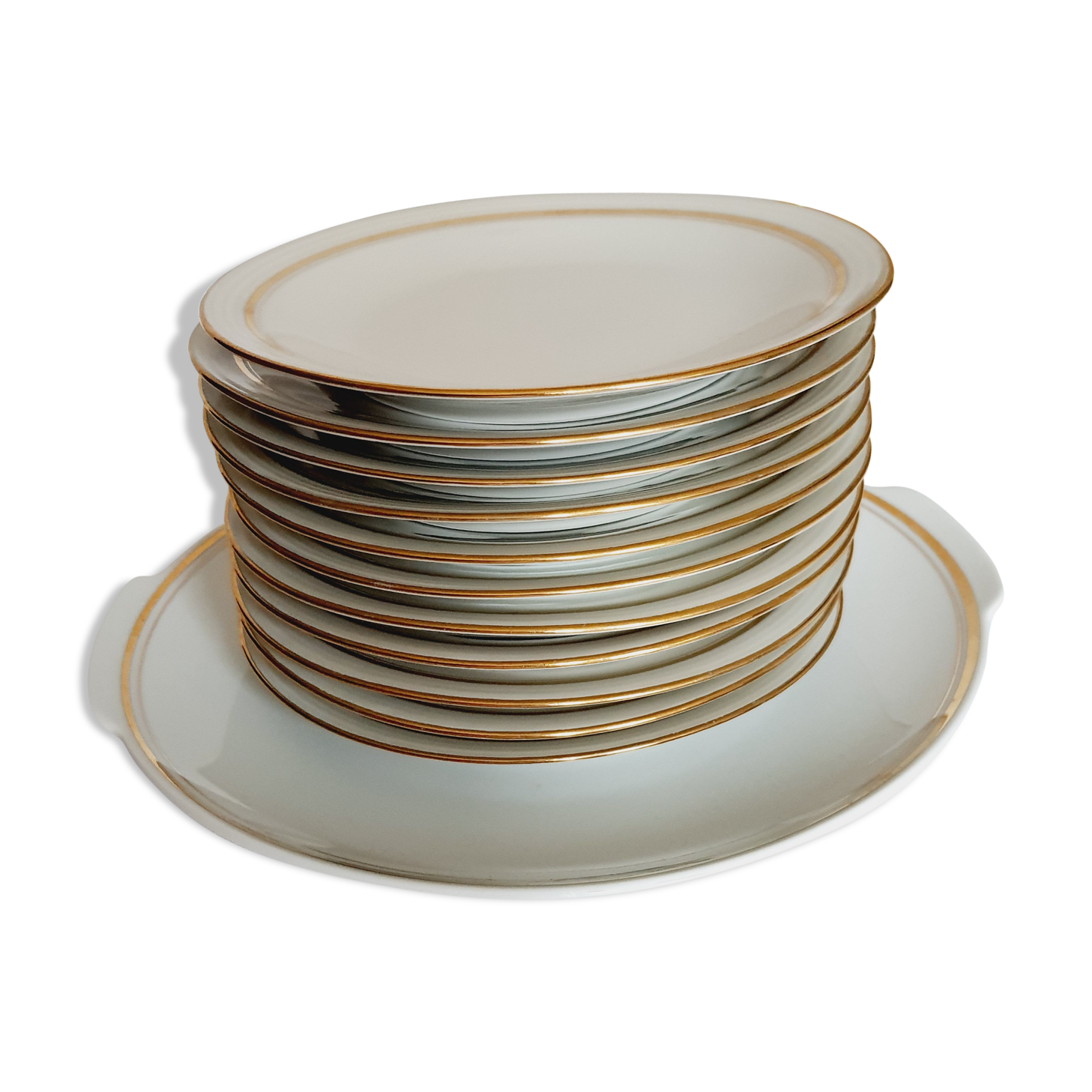 Limoges & Bavaria porcelain dessert service