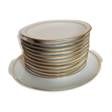 Limoges & Bavaria porcelain dessert service