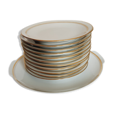 Limoges & Bavaria porcelain dessert service