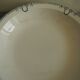 large old hollow dish St Amand art table antique French earthenware dish