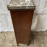 Mahogany and marble desk