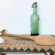 Decorative ladle XXL folk art 50s