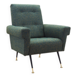 Lounge armchair, Italian design, 1970s, production: Italy