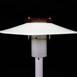 White bedside lamp, Danish design, 1960s, production: Denmark
