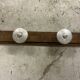 Wall-mounted coat rack