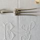 Large antique Christofle serving fork, 30 cm, silver-plated