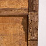 Antique stripped pine chest of drawers – Primitive European rustic furniture – circa 1920 #109