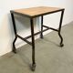 Industrial table on wheels, 1960s