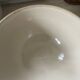 Set of two 2.5l salad bowls in vintage Digoin stoneware