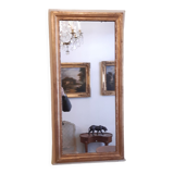 Miroir en bois doré 93X46