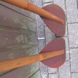 Paire de pagaies vintage 1970