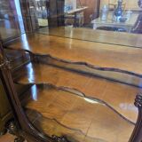 Dutch mahogany display case