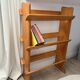 Small vintage wooden library – traditional assembly