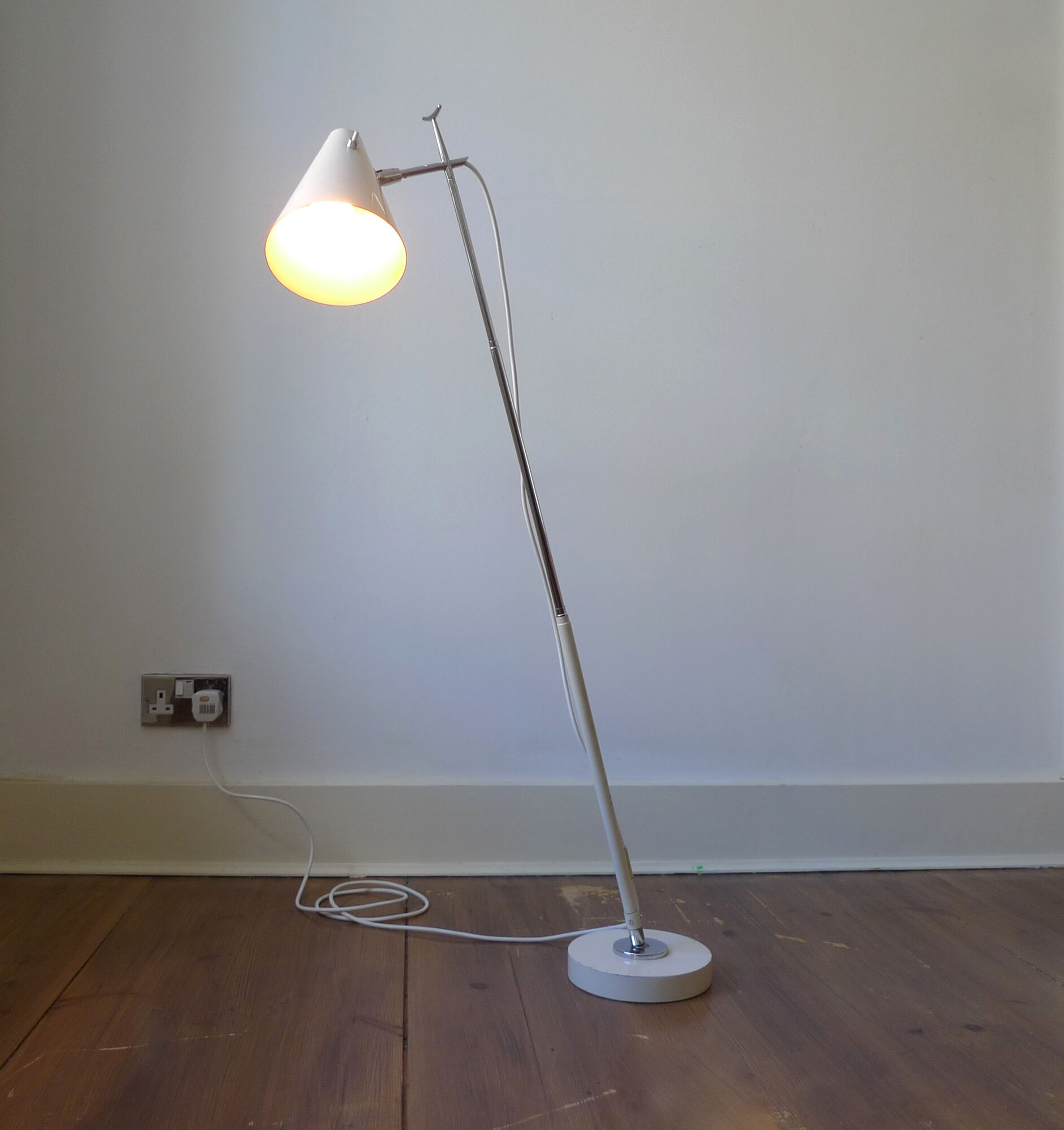 Floor lamp Guiseppe Ostuni & Renato Forti model 201 for O'luce c. 1955