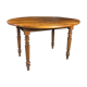 Table ronde à rabats