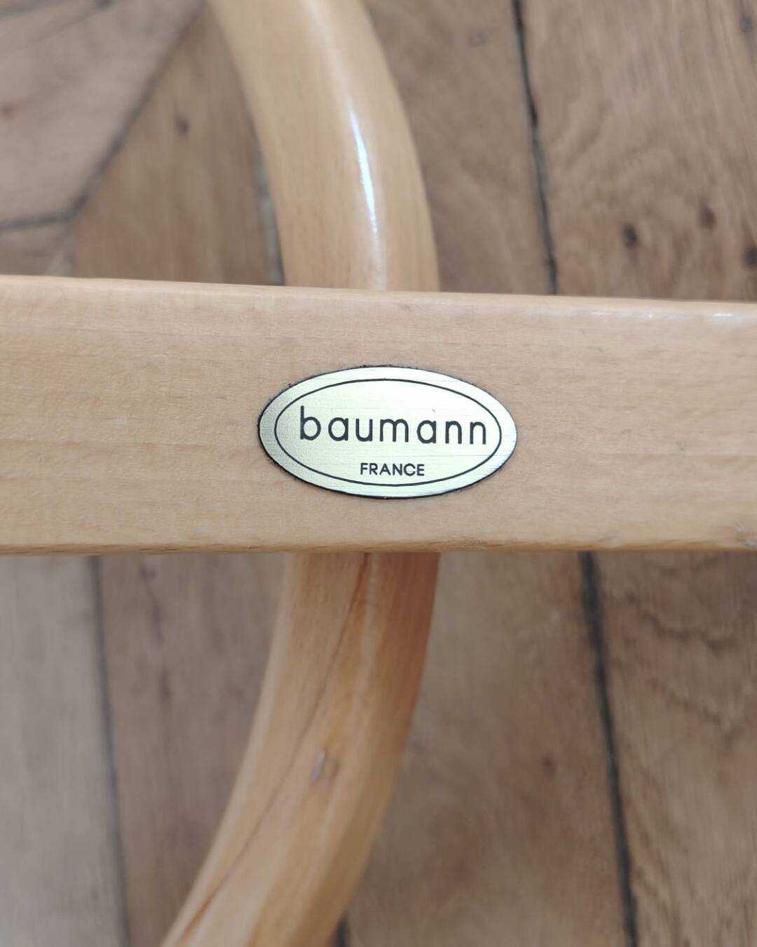 Porte-manteau perroquet Baumann, années 50-70