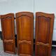 3 Louis XV style wardrobe doors in solid cherry wood