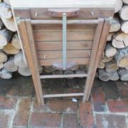 Folding side table